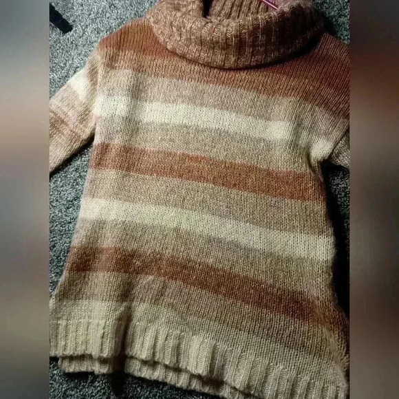 WRANGLER western style Fall Retro Knit Classic Cabincore sweater size M (#226) - Picture 3 of 5